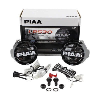 PIAA DK535BG 5372 LP530 LED White Driving Beam Kit 6000k - Image 1 of 4