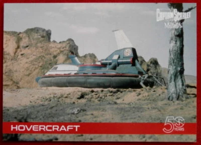 CAPTAIN SCARLET 50 YEARS - Card #30 - HOVERCRAFT - Unstoppable Cards 2017 - Image 1 of 2