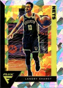 2020-21 Panini Flux - Landry Shamet #18 Cracked Ice Prizm - Picture 1 of 2