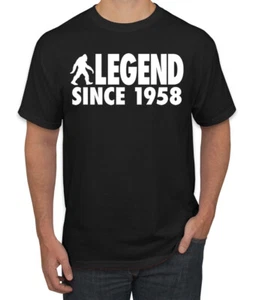 Bigfoot Sasquatch Legend Since 1958 Men T-Shirt - Picture 1 of 28