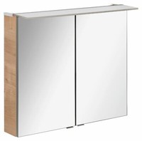 Fackelmann B.PERFEKT LED Spiegelschrank Badschrank Weiß 60 cm Made in Germany