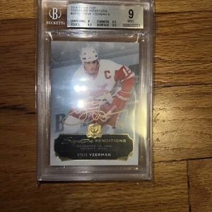 Steve Yzerman Signature Graded Card - Bild 1 von 2