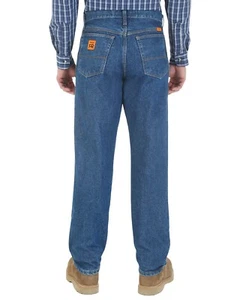 Wrangler Men's FR Relaxed Fit Work Jeans - 10FR3W050 - Picture 1 of 3