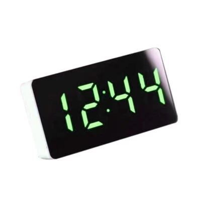 LED Reloj Despertador Coche Cambiado Pequeño Reloj Textura Plástica para Uso Coche Foto 1 de 4