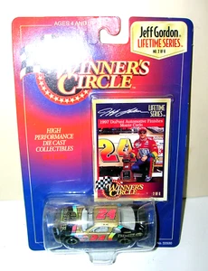 Jeff Gordon Winner's Circle Lifetime Series #2 of 6 ~ 1:64 Diecast Car 1997 GOLD - Picture 1 of 3