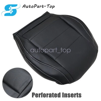 Cubierta de asiento inferior negra para Mercedes Benz GLE450 GLE350 2020-2024 Foto 1 de 4
