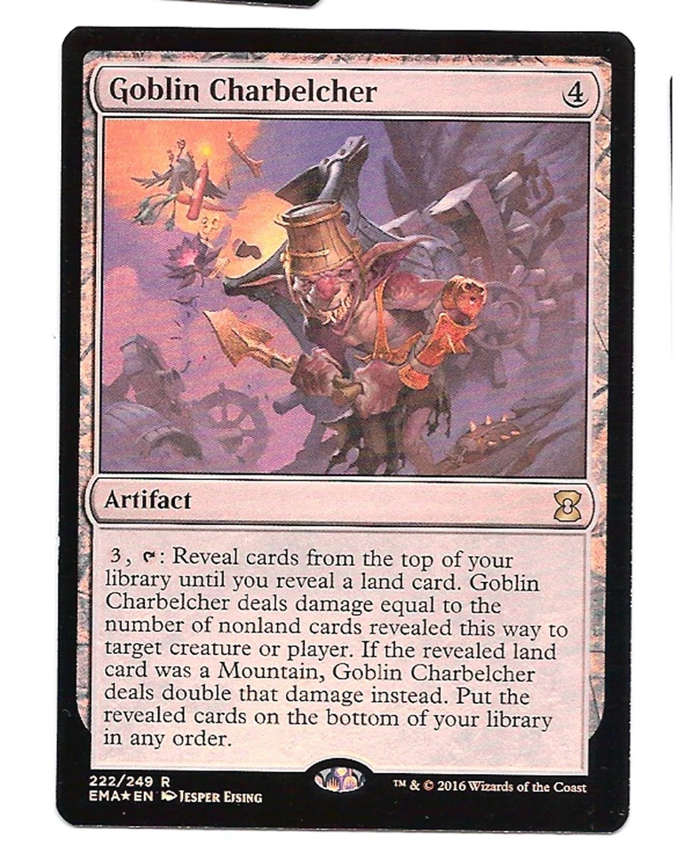 Goblin Charbelcher Foil Eternal Masters Out-of-Pack Quality - Image 1 of 1