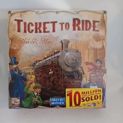 New Ticket to Ride North America Board Game Train Days Of Wonder SEALED  - Image 1 of 2