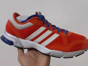 Adidas Marathon 10 mi 1980 Running Shoes, #G24160, wite/ Orange, men US 11 - Picture 1 of 7