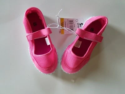 Zapatos Swiggles Niñas Malla Rosa Niños Pequeños Tallas 5 8 10 Nuevos con Etiquetas Foto 1 de 2