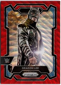 Dragon Lee 2024 Panini Prizm WW Red Wave Prizm #172 WWE Smackdown - Picture 1 of 2