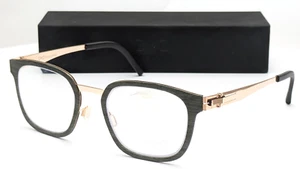 Ovvo Optics 3904 Koto West Africa Unisex Eyeglasses 49mm 14k Gold Plated - Picture 1 of 7