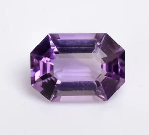 10.00 Carats Natural Purple Amethyst Cushion Shape Custom Cut Loose Gemstone - Picture 1 of 4