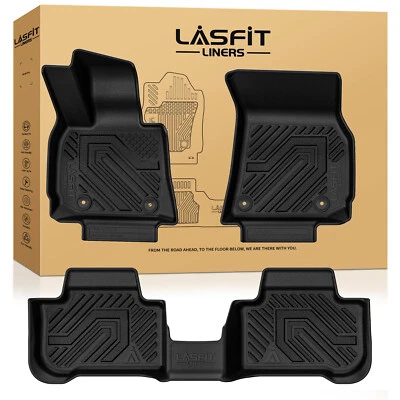 LASFIT Floor Mats for BMW X3 2025 2026 Floor Liners All Weather 1st & 2nd Row Foto 1 de 4