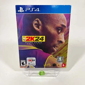 New NBA 2K24 [Black Mamba Edition] (Sony PlayStation 4 PS4, 2023) - Picture 1 of 4