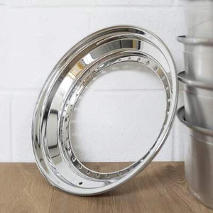 15" to 16" 2.5" BBS RS 30 Bolt Hole Aluminium Outer Wheel Lip 3PC Split Rim - Picture 1 of 1