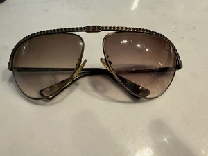 VINTAGE FENDI GOLD FRAME SUNGLASSES RS 470 ITALY - Picture 1 of 8
