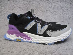 New Balance Fresh Foam Hierro V5 Womens Size 9.5 Black Purple Run Shoes Sneakers