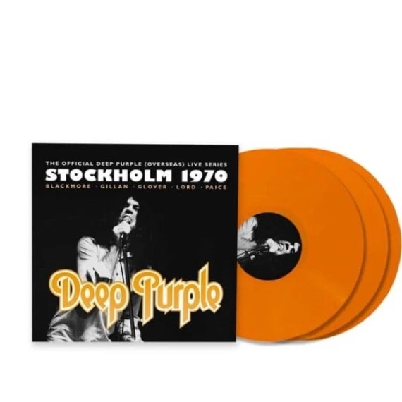 Deep Purple - Stockholm 1970 [Orange Vinyl] ,	earMUSIC - Image 1 of 1