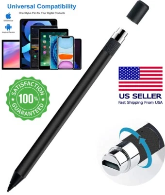 Stylus 笔 适用于 Apple iPad Pro 11 12.9 Air Mini iPhone 铅笔型 Surface book Pro — 第 1/4 张图片