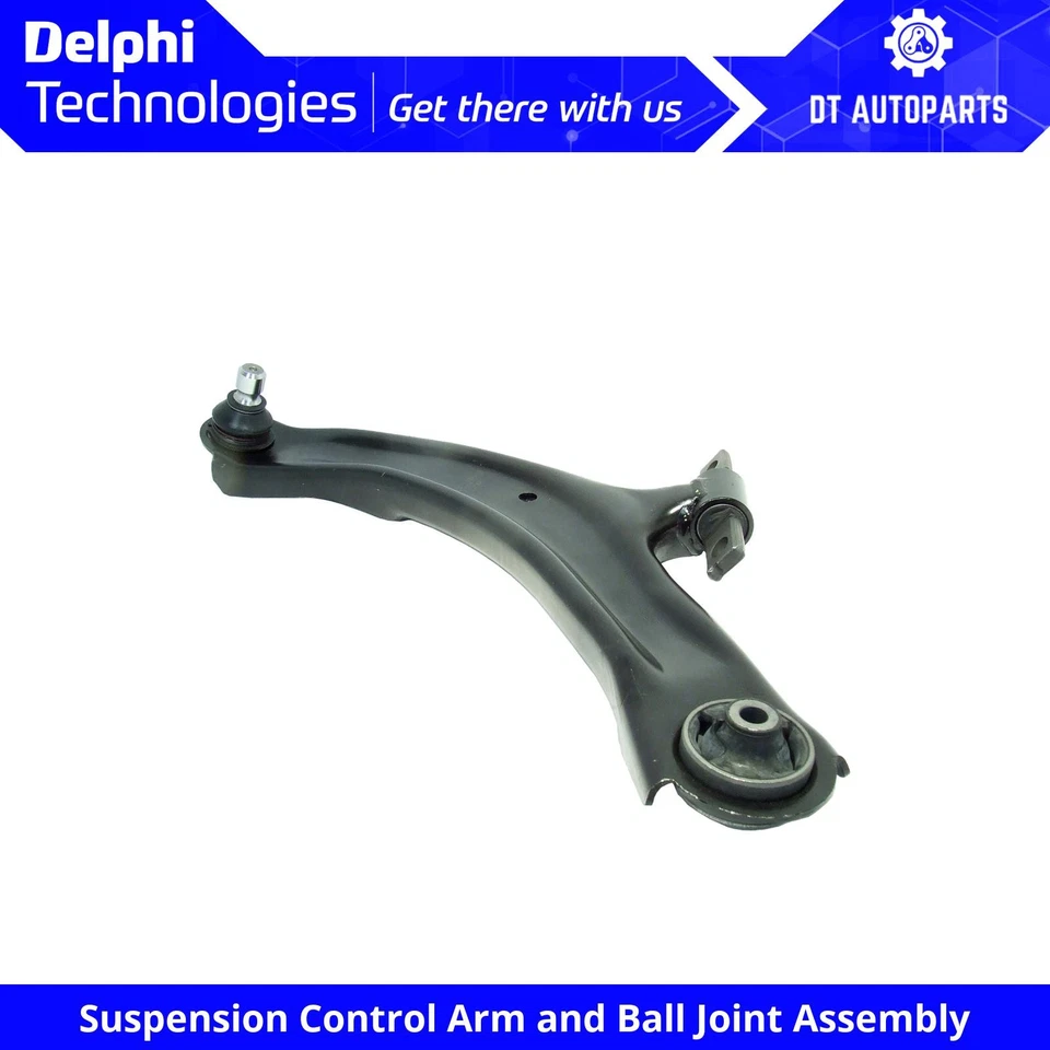 Conjunto de brazo de control y rótula delantero izquierdo inferior Delphi para Nissan Rogue 2008-13 Foto 1 de 1