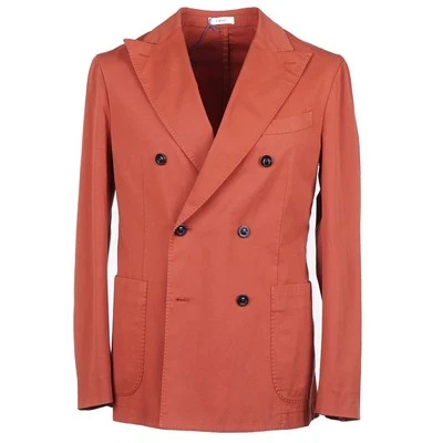 Boglioli на заказ подходит красно-оранжевый хлопок 'K куртка' Sport пальто 44R (Eu 54) новый с Ярлыками - Изображение 1 из 4