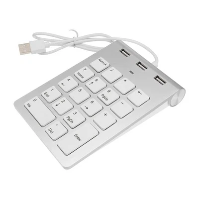 Number Key Wired Usb Pad Ergonomic Single-handed Mechanical Keyboard Keypad Hub - Image 1 of 4