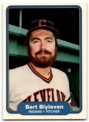 1982 Fleer Bert Blyleven Cleveland Indians #361 - Image 1 of 2