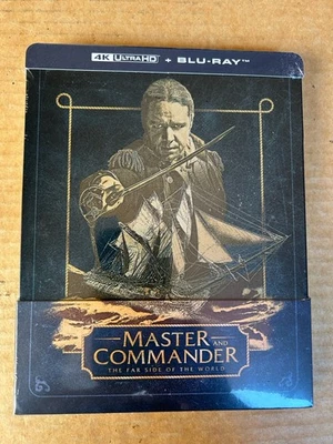 Master and Commander - 4K UHD Blu-Ray Steelbook NEW & SEALED Russell Crowe - Image 1 of 4