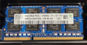 1 X 4GB 2RX8 PC3L-12800S-11-12-F3 HMT351S6EFR8A-PB NO AA 1307 LAPTOP MEMORY RAM - Picture 1 of 2