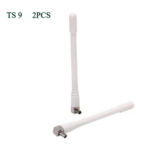 TS9 WIFI 2pcs/lot White 79mm WiFi antenna 4G antenna TS9 Wireless Router Antenna - Picture 1 of 7