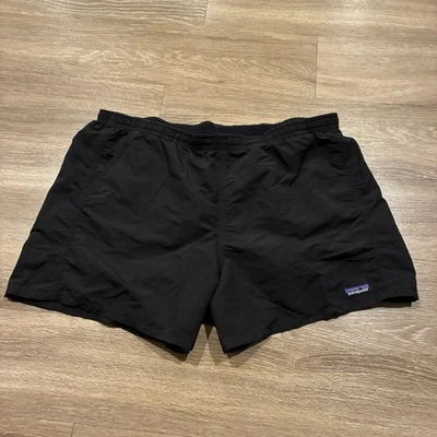 Pantalones Cortos Patagonia Para Hombre Negros Talla XL Bolsos 5” Entrepierna Nylon Foto 1 de 4