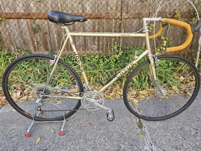 Lotus Legend 1984, 60 cm, Columbus SP en todo, 12 velocidades, color dorado, Japón Foto 1 de 4