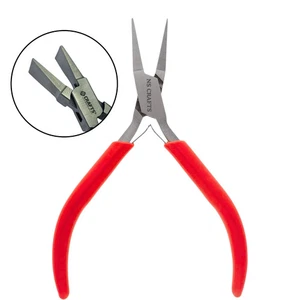 5 inch Jewelry Flat Nose Pliers Smooth Jaw for Wire Bending, Shaping & Forming - Picture 1 of 7