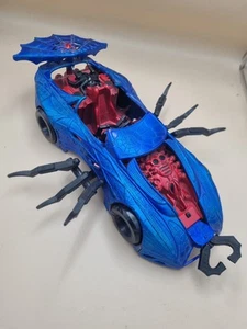 Spiderman Web Car Metallic Blue Marvel Toy Biz 2003 Model Toy Car Collectable - Picture 1 of 23