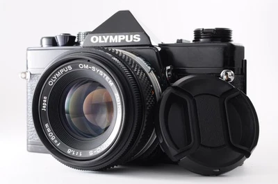 Read **NEAR MINT** Olympus OM-1 + Zuiko MC Auto-S 50mm f/1.8 Lens + Cap From JPN - Image 1 of 4