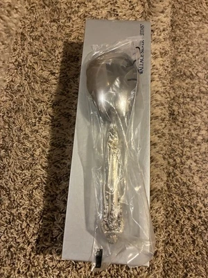 Wallace Silversmiths Grande Baroque Rice Serving Spoon NIB - Image 1 of 3