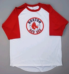 Boston Red Sox Raglan T-Shirt ~ Bike Brand ~ MLB Baseball ~ Adult XL - Picture 1 of 7