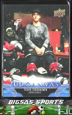 Teuvo Teravainen 2023-24 Upper Deck UD Canvas #C137 Carolina Hurricanes - Image 1 of 2