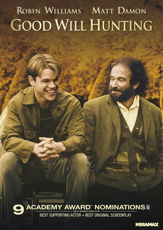 Good Will Hunting (DVD) Matt Damon Robin Williams Ben Affleck Minnie Driver - Image 1 of 1