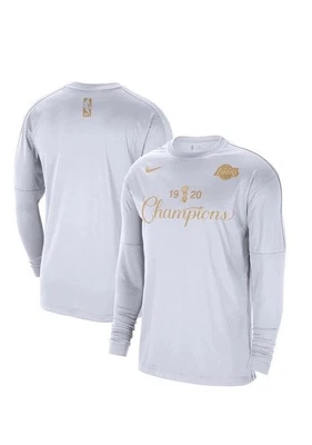 Los Angeles Lakers Nike NBA финалы чемпионов кольцо ночь длинный стрельбы рубашка мужчин - Изображение 1 из 4