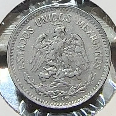 1910 Mexico 5 Centavos Nice Original VF CHRC - Image 1 of 2
