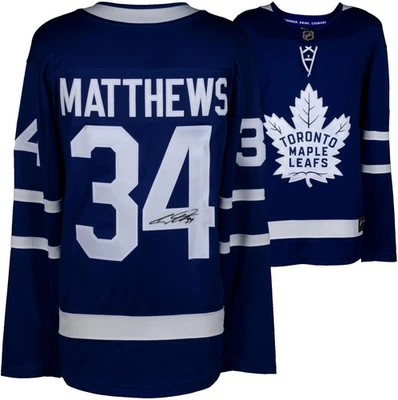 Auston Matthews Maple Leafs Autographed Fanatics Breakaway Jersey - Fanatics - Image 1 of 4