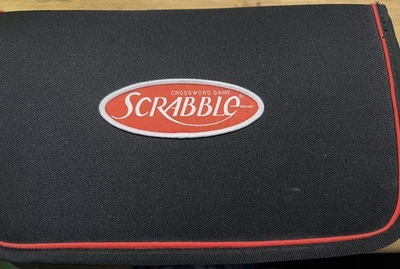 Scrabble Crossword Game Travel Folio Edition Estuche con Cremallera 2001 Completo Hasbro Foto 1 de 4