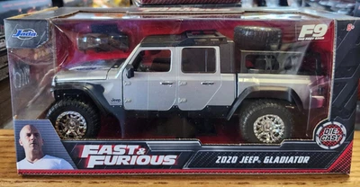 Jeep Gladiator 2020 Fast & Furious F9 The Fast Saga escala 1:24 Jada en plata Foto 1 de 4