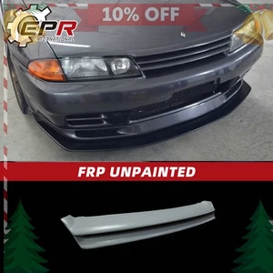 OE Style FRP Unpainted Front Grille Cover For Nissan Skyline R32 GTR BNR32 RB26 - Imagen 1 de 12