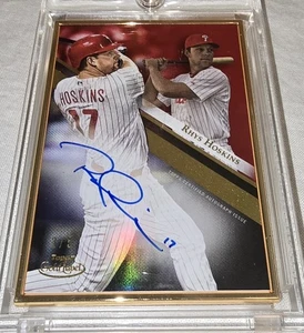 #/5 - 2019 Topps Gold Label - Framed Autographs Rhys Hoskins Auto #GLA-RH - Bild 1 von 9
