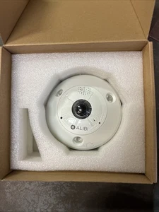 Alibi Witness 6MP Vandalproof 360 Degree Panoramic 50' IR IP Fisheye Camera - Picture 1 of 4
