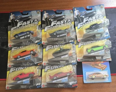 Mattel Fast And Furious 1:55. Bundle Of 9 Diecasts. 2016 Ford, Dodge, Chevy - Image 1 of 4