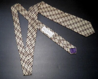 Vintage Watch Hill By Berkley Men's Classic Neck Tie Lambswool Scotland 3" x 60 Foto 1 de 4